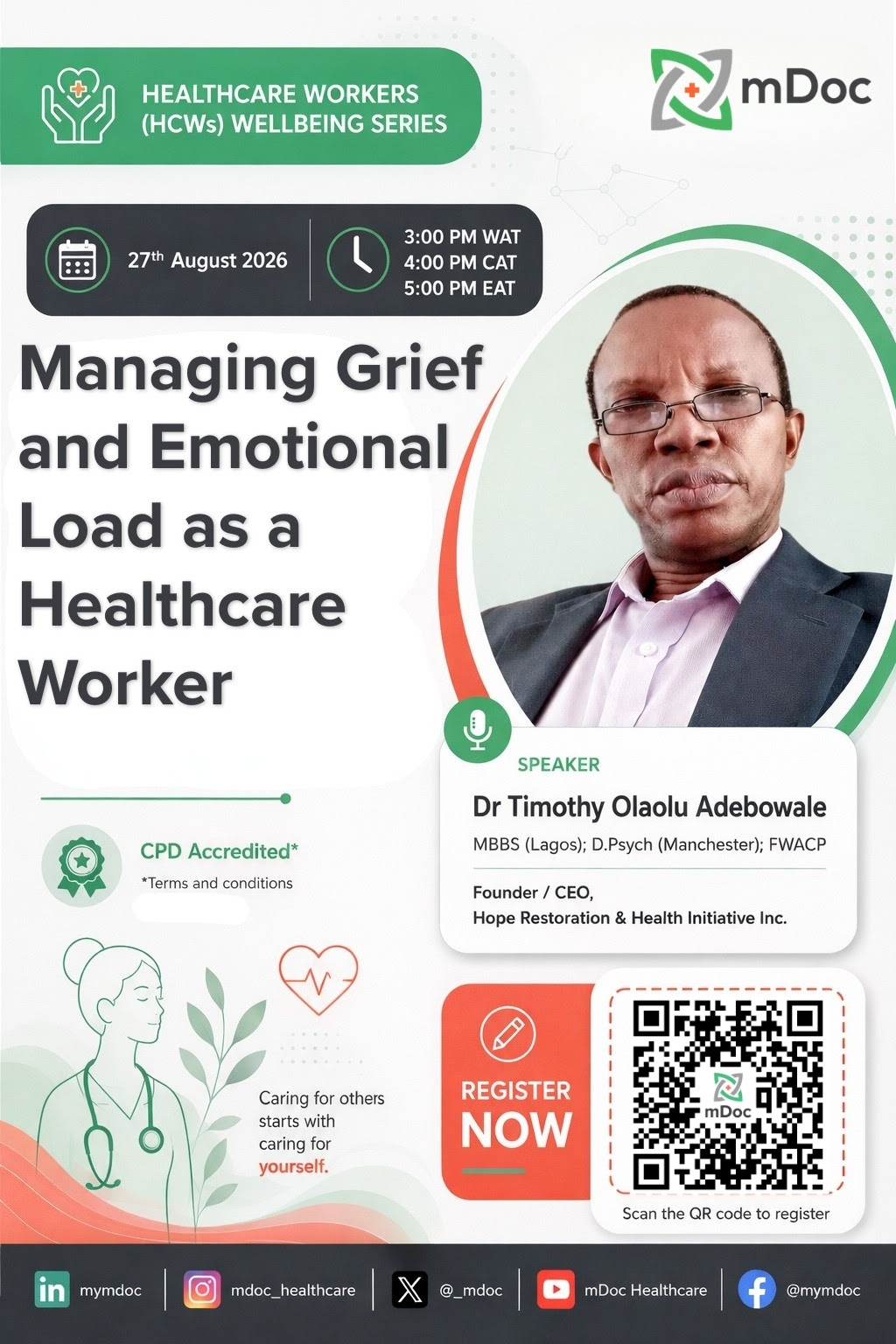 Managing Grief and Emotional Load as a Healthcare Worker